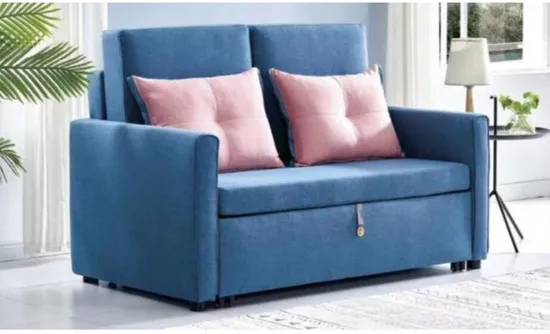 Sala de estar Sofá cama Silla de descanso de terciopelo funcional