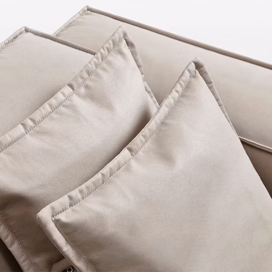 Sofá de estilo italiano europeo contemporáneo, muebles de salón para el hogar, sofá seccional de cuero para Hotel