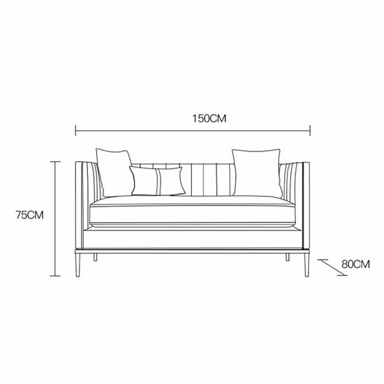 2020 Último diseño moderno sofá de sala de estar Sofá esquinero de cuero