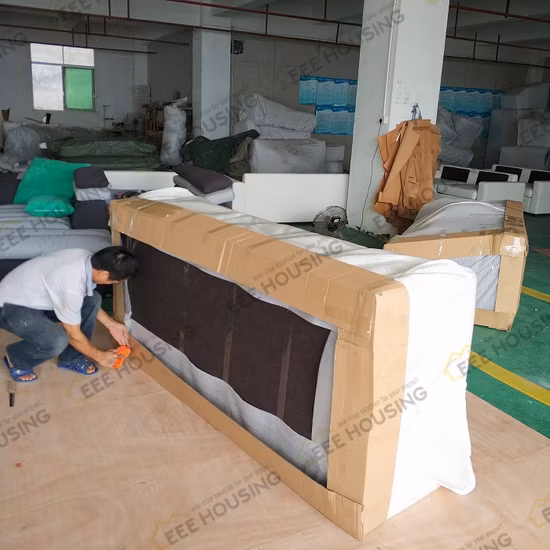 Suministro de fábrica de China, sofá seccional de lujo moderno para sala de estar con chaise, sofá esquinero de cuero en forma de L para sala de estar moderna