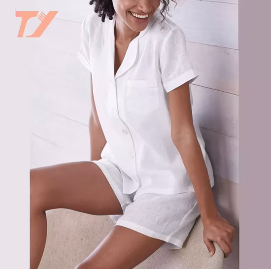 Ropa de hogar de algodón orgánico Tie Dye Ropa de estar por casa para hombres Conjuntos de pijamas orgánicos Pijama para hombres Ropa para el hogar Pijamas Ropa de dormir ecológica para hombres Conjunto de salón de algodón orgánico